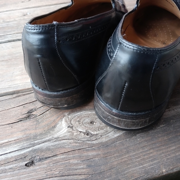 Johnston Murphy Men's 10D/B Back Kiltie Tassel Wingtip Brogue USA  Shoes A7pm - Picture 5 of 8